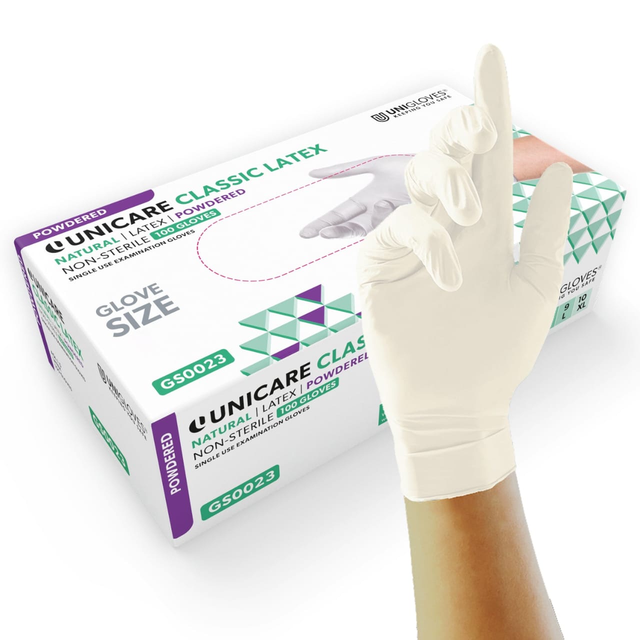 Latex Examination Gloves