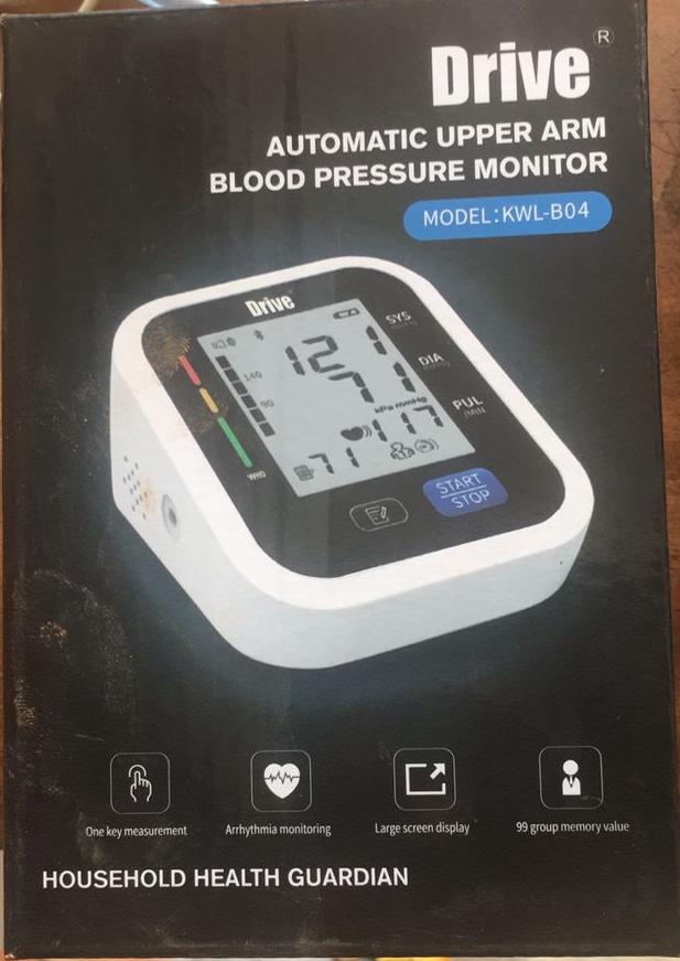 Drive Automatic Upper Arm Blood Pressure Monitor (KWL-B04)