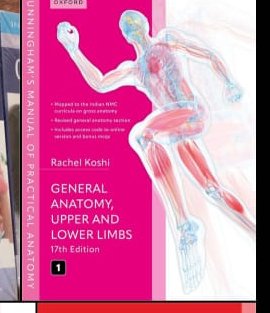 Cunningham's Manual of Practical Anatomy — Upper and Lower Limbs (17th Ed, Vol. 1)