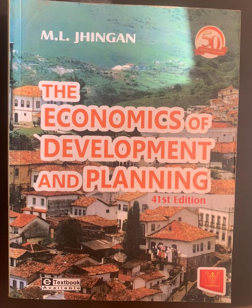 The Economics of Development and Planning (41st Edition)