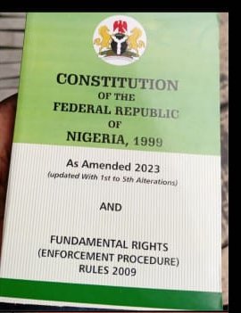 Constitution of the Federal Republic of Nigeria 1999 (As Amended 2023)