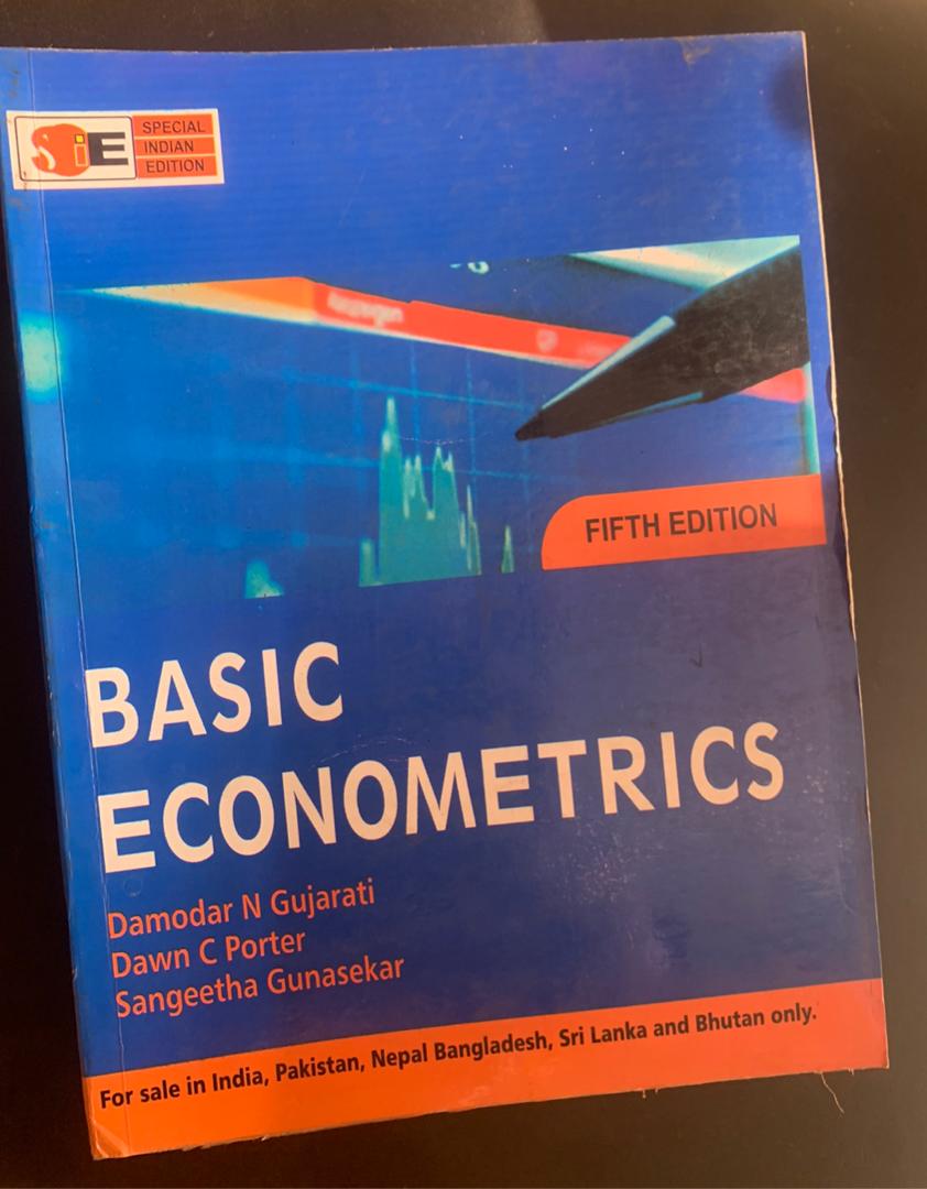 Basic Econometrics (5th Edition)