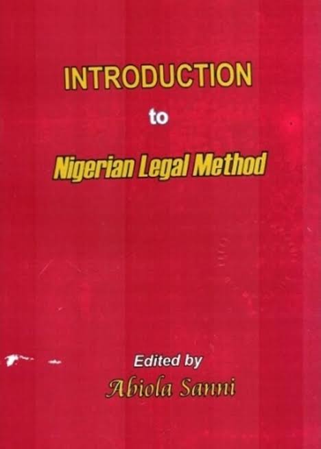 Introduction to Nigerian Legal Method